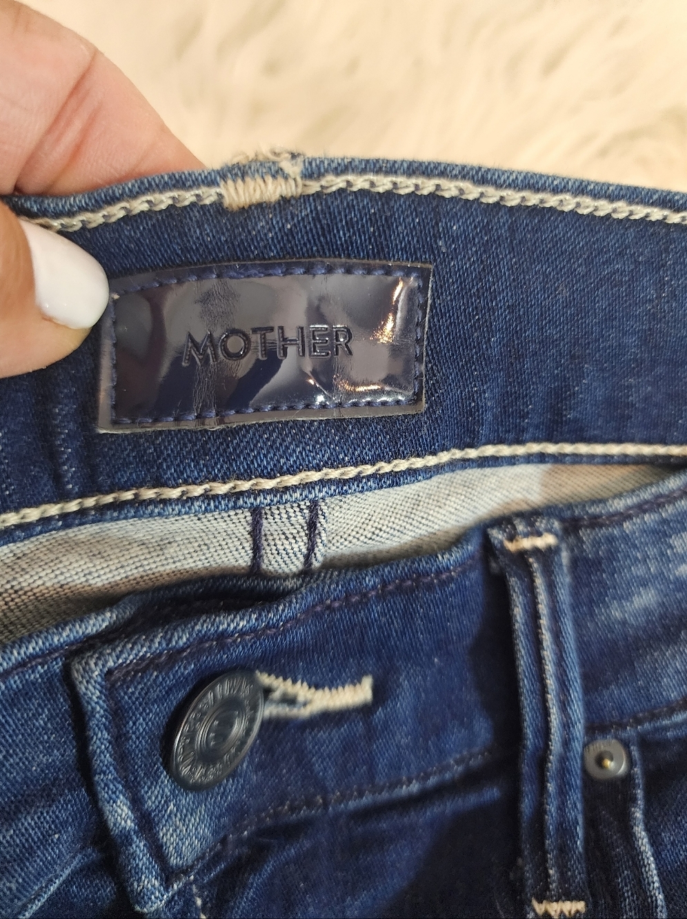 MOTHER THE INSIDER ANKLE IN THE ROAD TO PARADISE SIZE 27 - Picture 5 of 16